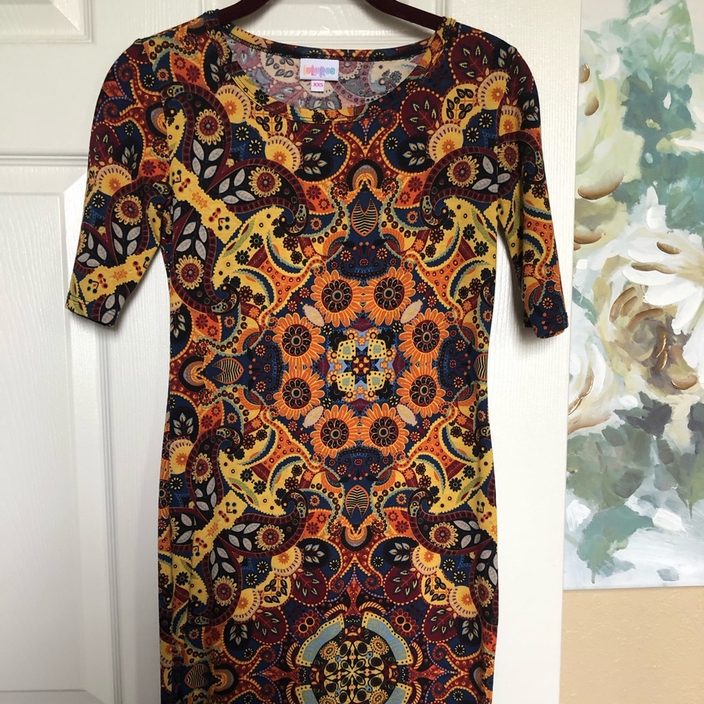 LuLaRoe Julia Dress XXS